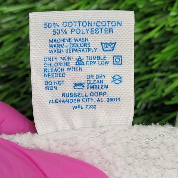 Vintage 80s Pioneer Panthers Sweatshirt Womens Large 21x23 Gray - Picture 7 of 15